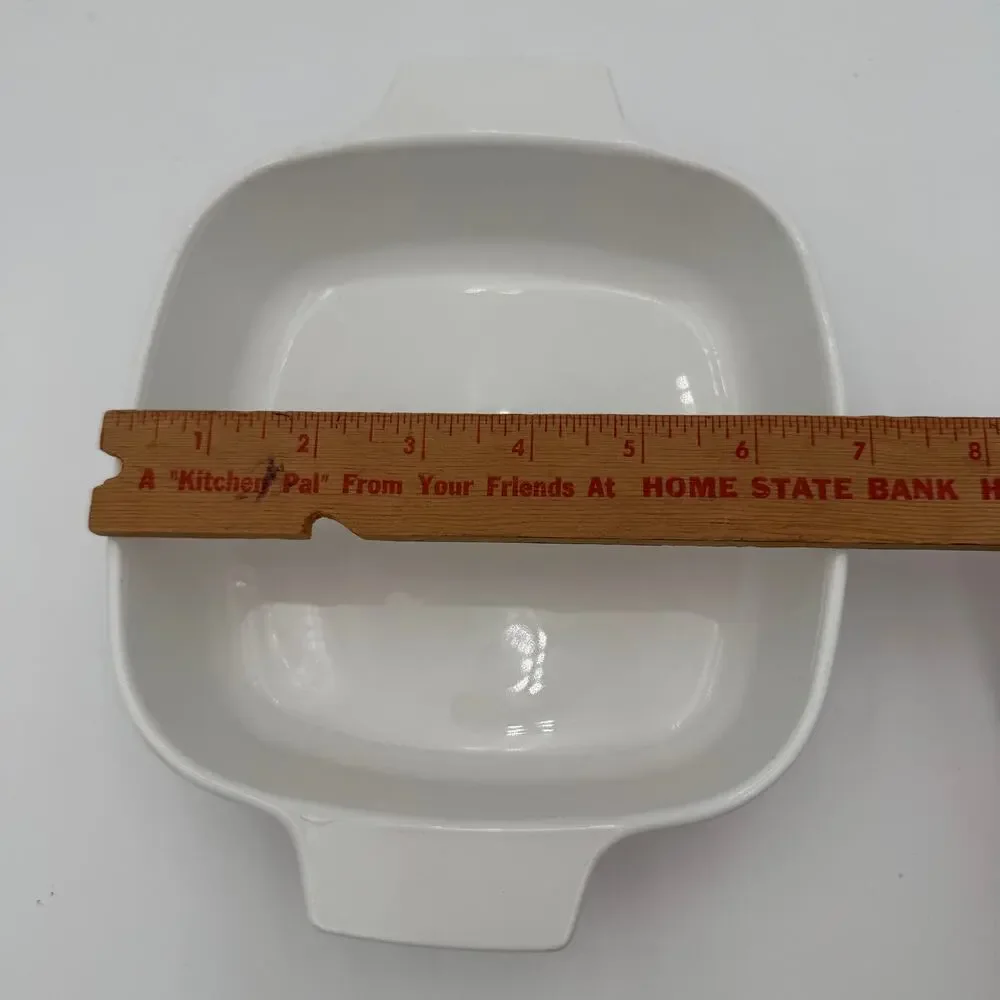 Shadow Iris by Corelle Casserole Square 1 Qt  Corningware Pyrex A-1-B